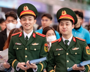 Tuyển sinh các trường quân đội: Có trường tỉ lệ chọi 1/18