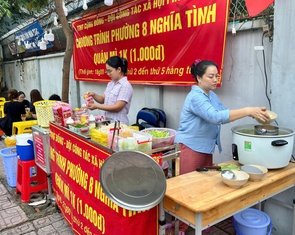 Quán mì 1.000 đồng của những cán bộ phường