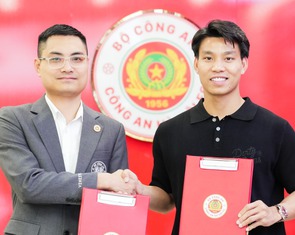 CLB Công An Hà Nội chấm dứt mọi đồn đoán về Văn Thanh