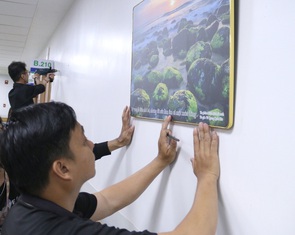 Người mang hàng ngàn tranh ảnh vào viện thắp hy vọng cho bệnh nhân ung thư