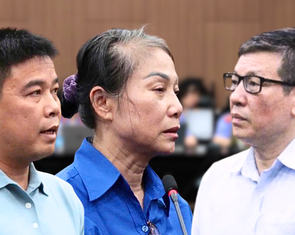 Tòa đang tuyên án cựu bí thư Vĩnh Phúc Hoàng Thị Thúy Lan cùng 40 bị cáo