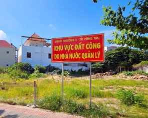 Phường Vũng Tàu yêu cầu thống kê, thu hồi, xử lý đất công bị lấn chiếm