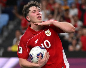 Indonesia đau đầu khi mất ‘siêu tiền đạo’ trong hành trình chinh phục World Cup