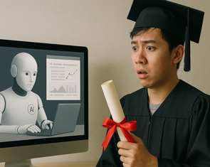 AI là bạn hay thù đối với sinh viên mới ra trường?