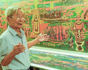 Họa sĩ Quách Phong: 16 năm vẽ lịch sử bằng tranh