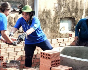 Ngọn lửa tình nguyện nơi mỗi công trình