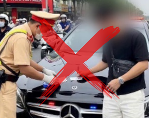 Dùng AI tạo ảnh đi xe sang bị CSGT lập biên bản, bị xử phạt 7,5 triệu đồng