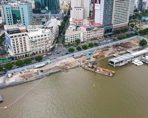 TP.HCM tính tháo dỡ cầu cảng ở công viên bến Bạch Đằng để làm cầu đi bộ qua sông Sài Gòn