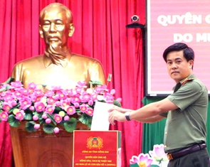 Công an Đồng Nai phát động quyên góp ủng hộ đồng bào thiệt hại do mưa lũ và bão số 3