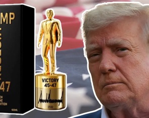 Ông Trump công bố loại nước hoa mới mang tên Victory 45-47?
