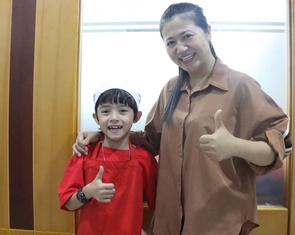 Hành trình ẩm thực của con, là hành trình yêu thương của cả nhà