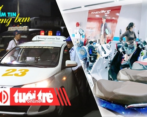 Điểm tin 18h: Sát hạch lái xe từ tinh mơ đến nửa đêm; Cuộc đua giành 'miếng bánh' xe điện