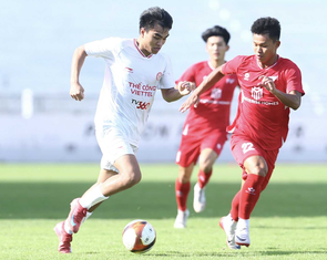 Có hai nhà vô địch U23 Đông Nam Á, Thể Công - Viettel vẫn thua ở chung kết U21 quốc gia