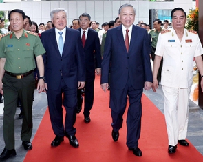 Tổng Bí thư Tô Lâm dự khánh thành trụ sở Bộ Công an tại Hà Nội
