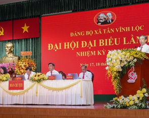 Ông Nguyễn Phước Lộc: Xã Tân Vĩnh Lộc cần phát huy lợi thế phát triển đa dạng, đa chiều