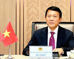 Bộ trưởng Lương Tam Quang điện đàm với Bộ trưởng Bộ Công an Trung Quốc