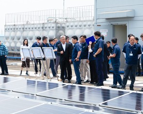 Nhà máy Samsung tại Việt Nam chính thức dùng điện mặt trời