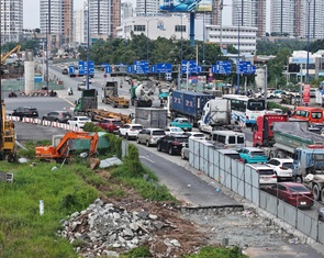 Nút giao An Phú chậm tiến độ: Có nhà thầu cả năm chỉ làm được 7% khối lượng