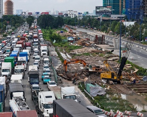 Toàn cảnh nút giao An Phú: Cửa ngõ phía đông TP.HCM chậm tiến độ