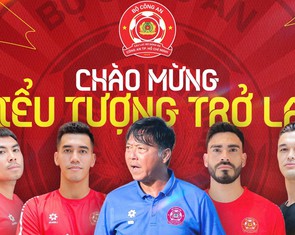 CLB Công an TP.HCM ra mắt dàn sao đón chào sự trở lại