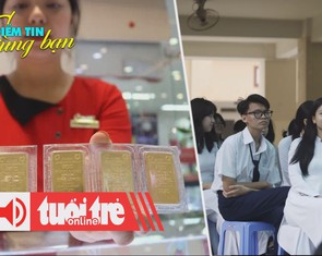 Điểm tin 18h: Giá vàng giảm mạnh; Dự kiến học sinh TPHCM nghỉ tết Nguyên Đán 2 tuần
