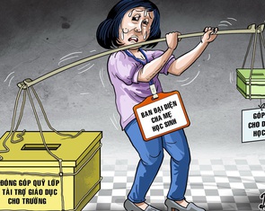 'Cầm xấp giấy lấy chữ ký đồng thuận các khoản thu buổi họp phụ huynh đầu năm, lòng tôi nặng trĩu'