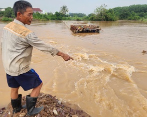 Thi công dự án cao tốc Biên Hòa - Vũng Tàu: Mưa đổ xuống, hàng trăm hộ dân khốn khổ