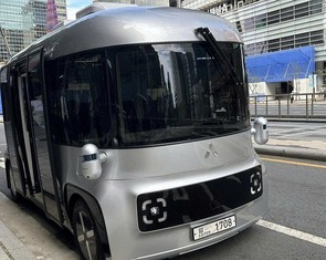 Xe buýt không người lái, không vô lăng bắt đầu được chạy ở Seoul