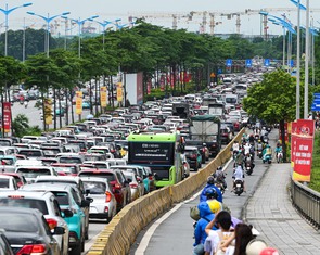 Hà Nội tạm cấm xe qua một số tuyến đường để phục vụ Triển lãm thành tựu kinh tế - xã hội