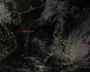 Bão Chim Én vừa hình thành gần Biển Đông