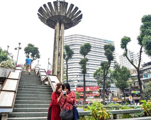 Hiện trạng và phối cảnh chỉnh trang của chợ Bến Thành, hồ Con Rùa, đường Nguyễn Huệ