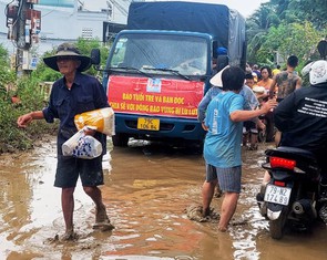 Hỗ trợ tiếp cho 100.754 hộ dân bị ảnh hưởng, thiệt hại do mưa lũ ở Khánh Hòa