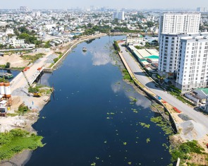 Thêm 7km đường ven kênh Tham Lương sắp thông xe trước Tết Nguyên đán