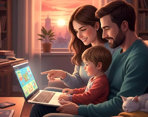 Con lên mạng mỗi ngày, cha mẹ đã đi cùng chưa?