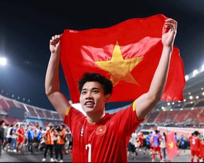 Đình Bắc đang dẫn đầu 96,9% cuộc bình chọn 'Cầu thủ ấn tượng nhất Giải U23 châu Á'