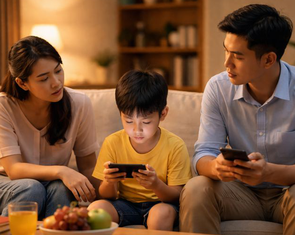 Cho trẻ dùng điện thoại từ mấy tuổi là phù hợp?