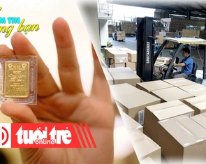 Điểm tin 18h: Vàng chạm mốc 190,3 triệu đồng/lượng; Sôi động dịch vụ giao hàng Tết