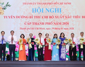 TP.HCM đề nghị tuyên dương 5 bí thư chi bộ cấp Trung ương dịp 3-2