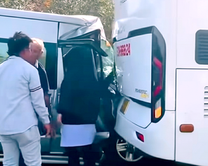 Tai nạn liên hoàn 7 xe trên cao tốc Phan Thiết - Dầu Giây, ùn ứ nghiêm trọng