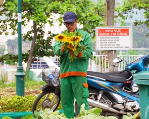 TP.HCM rực rỡ đầu năm: Từ vườn hoa chân cầu Ba Son đến bờ sông Thủ Thiêm