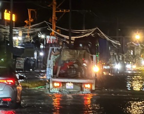 Khả năng triều cường gây ngập nhiều nơi ở Vĩnh Long