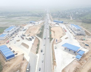 Trạm dừng nghỉ đầu tiên trên cao tốc Mai Sơn - quốc lộ 45 đi vào hoạt động