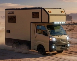 Nhà di động chỉ to cỡ 'Su cóc' nhưng tiện nghi như motorhome cao cấp, ở được 4 người