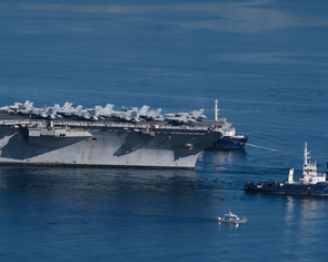 Tàu sân bay USS Gerald Ford đến bờ biển Israel, ông Trump nói 'đôi khi bạn phải dùng vũ lực'
