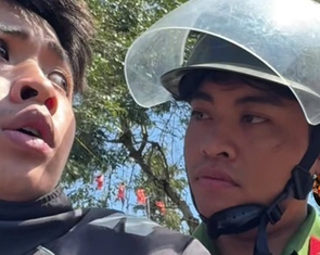 Công an xã vùng cao cùng rapper làm clip tuyên truyền giao thông khiến dân mạng cười bò