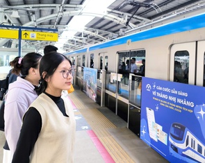 Cách nào để đi metro số 1 miễn phí ngày giao thừa và mùng 1 Tết?