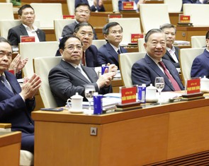 Tổng Bí thư Tô Lâm và nhiều lãnh đạo dự Hội nghị quán triệt nghị quyết Đại hội XIV của Đảng