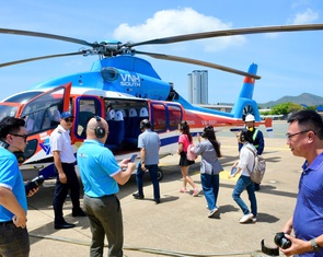 Ngắm cảnh đẹp TP.HCM từ trực thăng