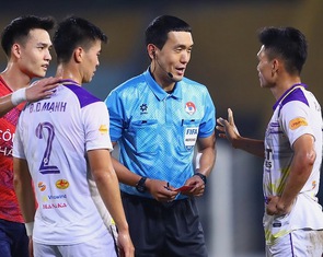 Trọng tài Hàn Quốc đẳng cấp Elite bắt trận Ninh Bình - Công An Hà Nội