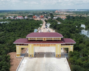 Đề xuất gần 2.900 tỉ đồng làm đường 42km tăng kết nối cho cửa khẩu Tân Nam